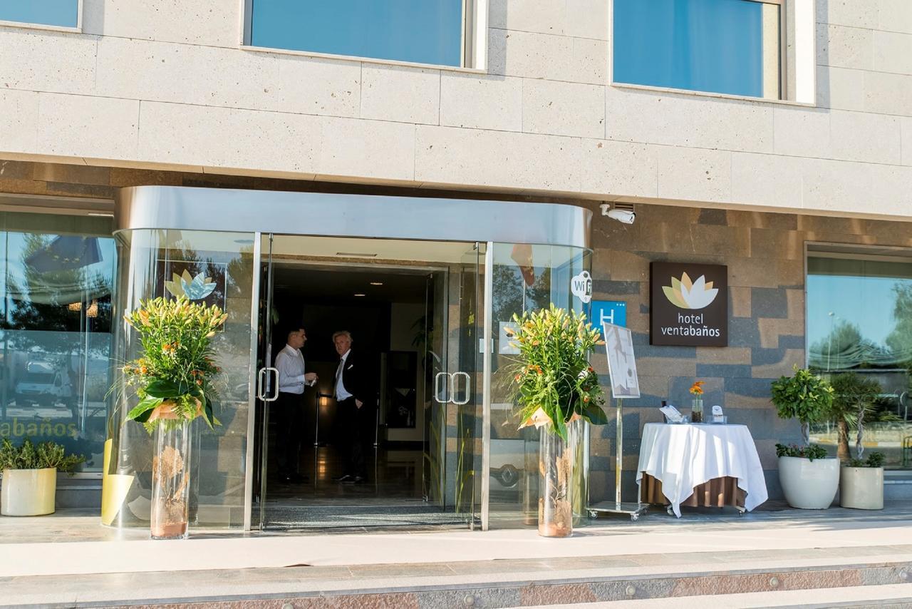 Hotel Venta Banos Campos del Río 외부 사진